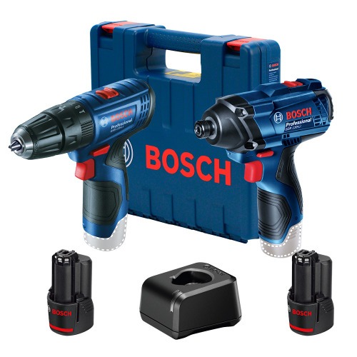 Combo Furadeira Parafusadeira de impacto GSB 120-LI  + Chave de impacto GDR 120-LI  110V/220V
