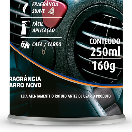 Limpa ar condicionado granada 250 ml - Carro novo