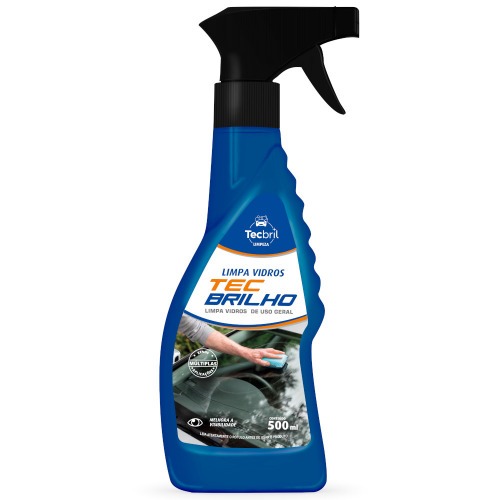 Limpa vidros em geral 500 ml Tecbrilho