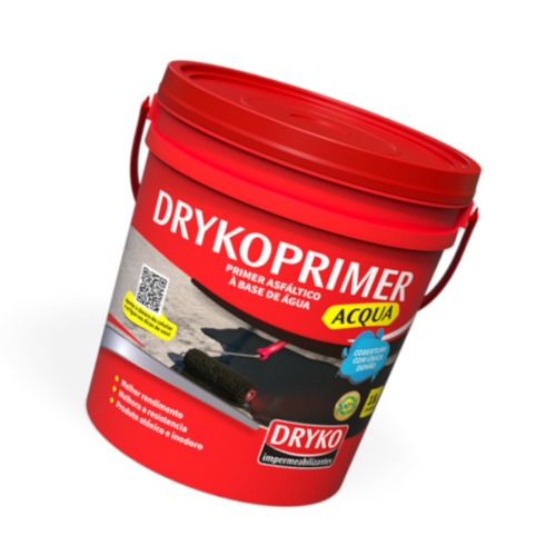 Primer asfltico 18l para mantas e fitas asflticas - DrykoPrimer