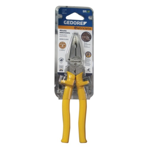 Alicate universal isolado para eletricista 8 Alicate universal isolado para eletricista 8