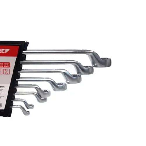 Jogo de chaves estrela 6 a 22 mm ao cromo vandio com 8 peas - R01185008