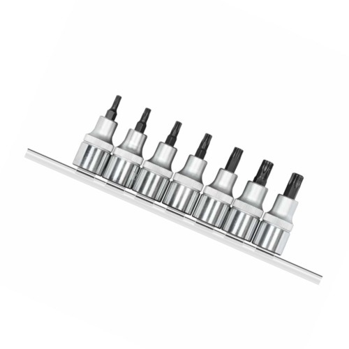 Jogo de chave soquete hexalobular encaixe 1/2 Jogo de chave soquete hexalobular encaixe 1/2