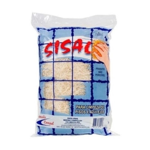Esponja em fibra sisal para limpeza 100 g - 0.2051 Esponja em fibra sisal para limpeza 100 g - 0.2051