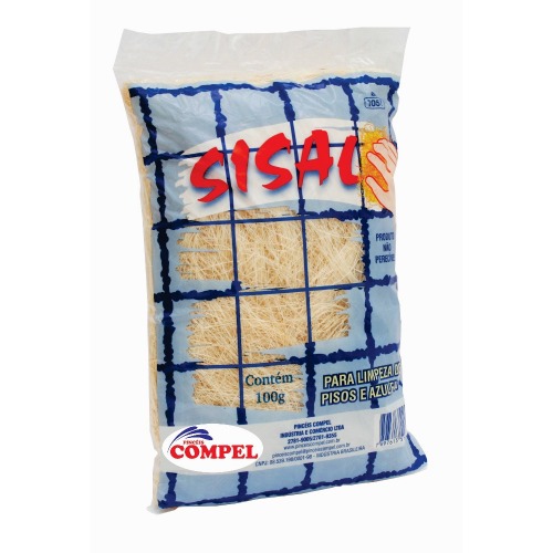 Esponja em fibra sisal para limpeza 100 g - 0.2051 Esponja em fibra sisal para limpeza 100 g - 0.2051