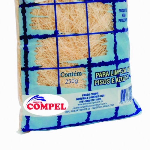 Esponja em fibra sisal para limpeza 250 g - 0.2052 Esponja em fibra sisal para limpeza 250 g - 0.2052
