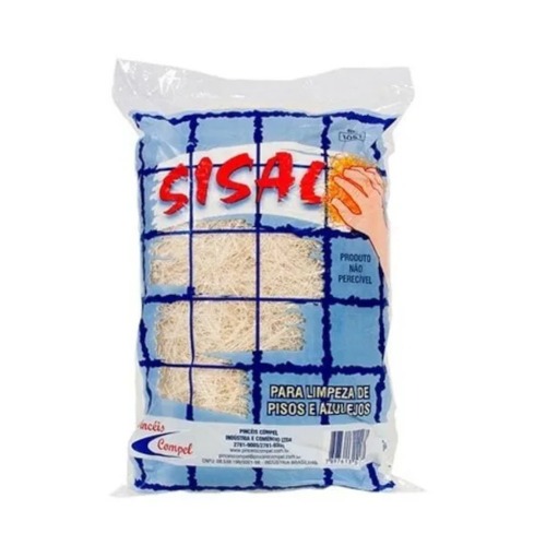 Esponja em fibra sisal para limpeza 250 g - 0.2052 Esponja em fibra sisal para limpeza 250 g - 0.2052