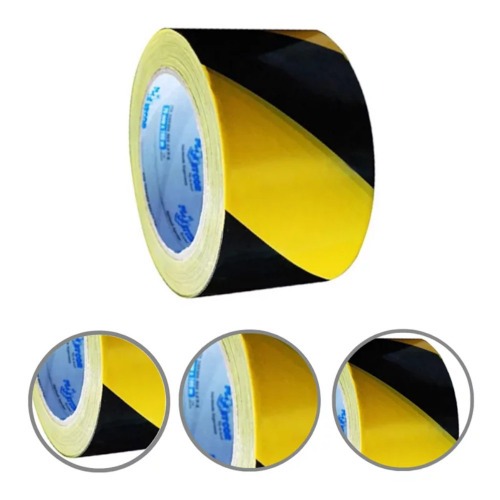 Fita zebrada para demarcao 70 mm x 200 m