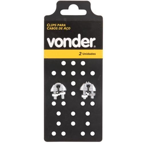 Clips para cabo de ao 1/8