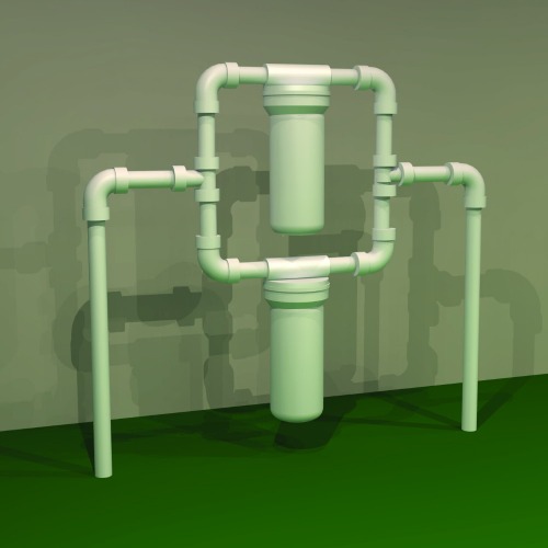 Filtro purificador de �gua para ponto de entrada - Loren Acqua Poe 9