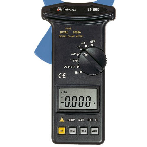 Alicate amper�metro digital True RMS AC - ET-3960