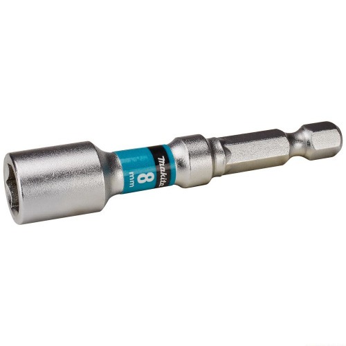 Soquete magntico sextavado 8 x 65 mm encaixe de 1/4 - E-03464