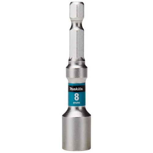 Soquete magntico sextavado 8 x 65 mm encaixe de 1/4 - E-03464