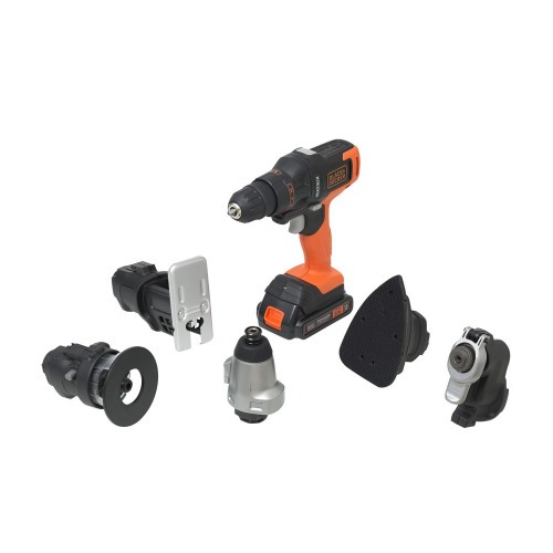 Kit Furadeira Parafusadeira a bateria 20V 6 em 1 - Matrix  110V/220V