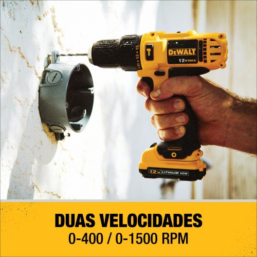 Combo Furadeira Parafusadeira de impacto DCD716 + Parafusadeira de impacto DCF805 12V - DCK202C2T-BR 110V/220V Combo Furadeira Parafusadeira de impacto DCD716 + Parafusadeira de impacto DCF805 12V - DCK202C2T-BR 110V/220V