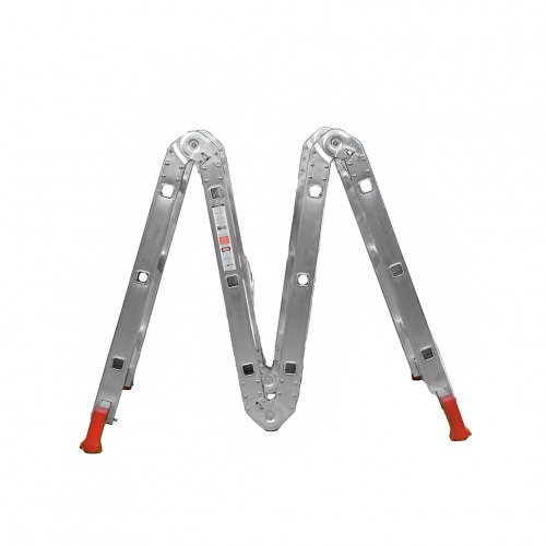 Escada multifuncional de alum�nio 4 x 3 com 12 degraus 13 em 1 - ESC0292