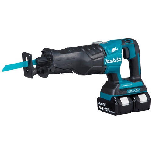 Serra sabre a bateria 36V 5Ah Brushless com maleta - DJR360RT2 110V/220V Serra sabre a bateria 36V 5Ah Brushless com maleta - DJR360RT2 110V/220V