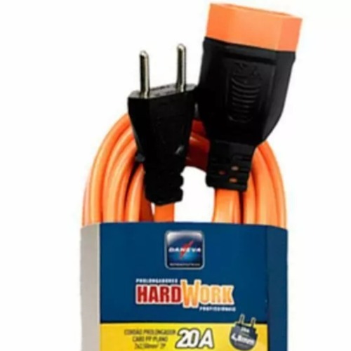 Extens�o el�trica 10 metros 3 x 2,50 mm 2P+T 20A - HARDWORK
