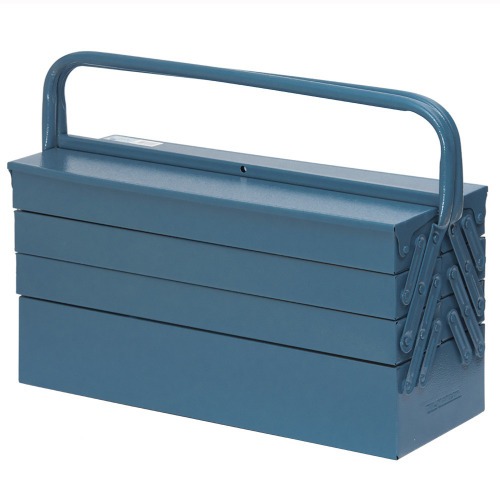 Caixa para ferramentas sanfonada com 7 gavetas e alças fixas - 507F Caixa para ferramentas sanfonada com 7 gavetas e alças fixas - 507F