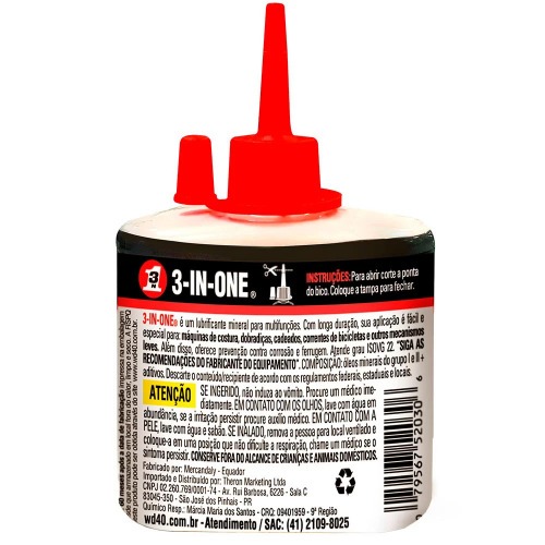leo lubrificante multiuso 30 ml 3-IN-ONE