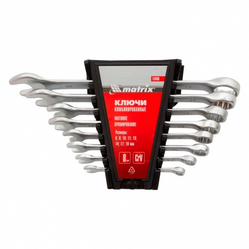 Jogo de chave combinada 6 a 19 mm 8 pe�as - 154089