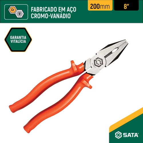 Alicate universal isolado 8