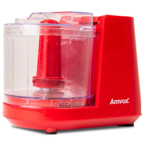 Mini Processador de alimentos 100 watts - APR 1001 Red 220V Mini Processador de alimentos 100 watts - APR 1001 Red 220V