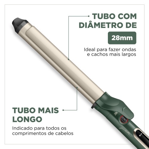 Modelador de cachos 28 mm 4 Elementos By Juliette - MC-JU-02  110V/220V Modelador de cachos 28 mm 4 Elementos By Juliette - MC-JU-02  110V/220V