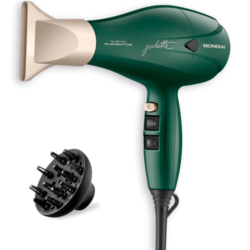 Secador de cabelo 2000 watts 4 Elementos By Juliette - SCP-JU-02  110V Secador de cabelo 2000 watts 4 Elementos By Juliette - SCP-JU-02  110V