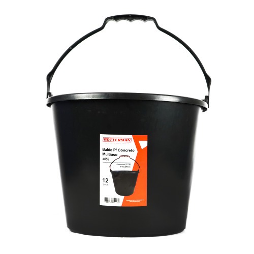 Balde plstico para concreto 12L - RLL-4059