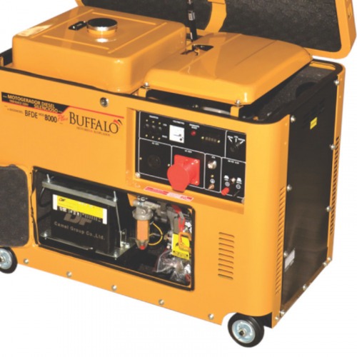 Gerador de energia 6,5 Kva a diesel cabinado monofásico - BFDE 8.000 PRO Gerador de energia 6,5 Kva a diesel cabinado monofásico - BFDE 8.000 PRO