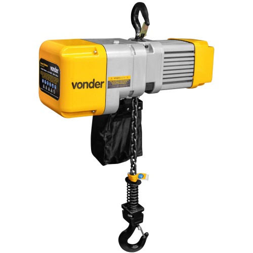 Talha el�trica 1 tonelada eleva��o 3m trif�sica