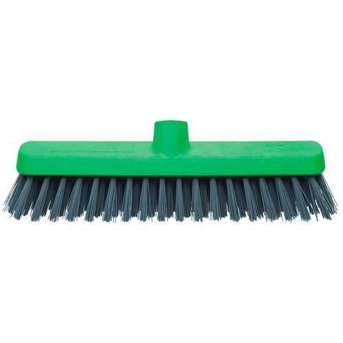 Vassoura tipo escovo com cabo de madeira - SUPER PRO