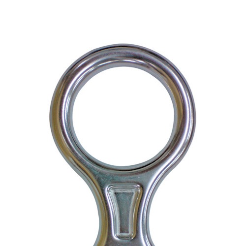 Freio oito simples para corda de decida 9  12 mm