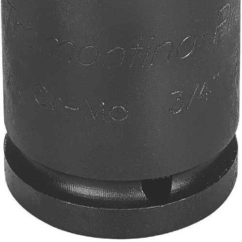Soquete sextavado de impacto 28 mm encaixe 3/4