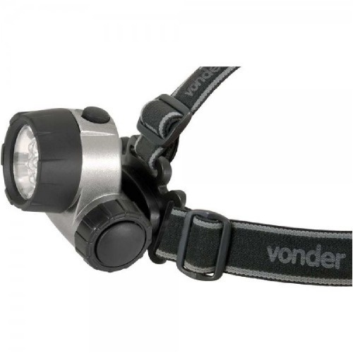 Lanterna de cabe�a com 7 leds e 30 l�mens - LC 007
