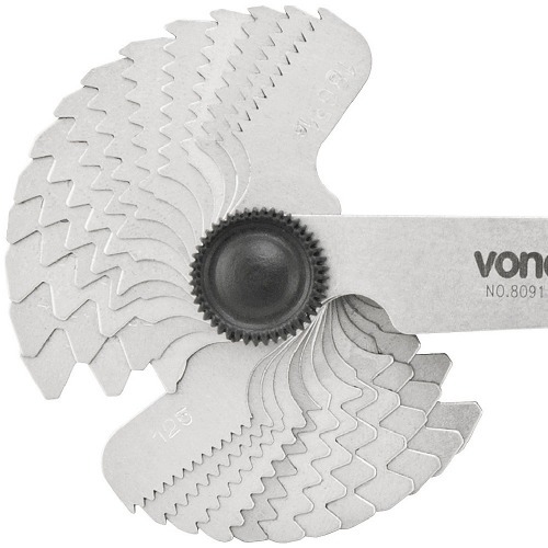 Calibre tipo pente rosca 52 l�minas - CR-052