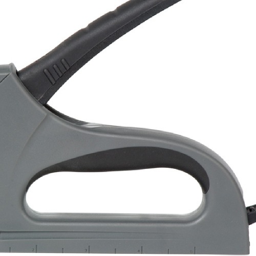 Grampeador manual cinza 6  9 mm plstico - TR40