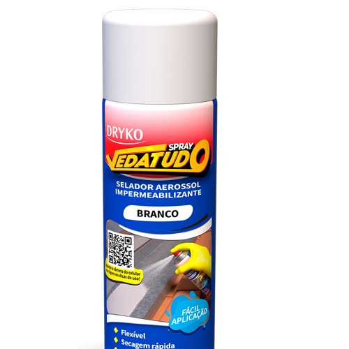 Borracha lquida impermeabilizante spray 400 ml - Vedatudo