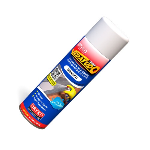 Borracha lquida impermeabilizante spray 400 ml - Vedatudo