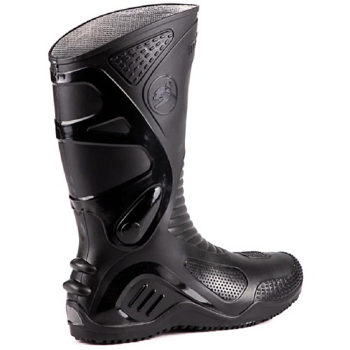 Bota de PVC cano mdio com forro  - Motosafe