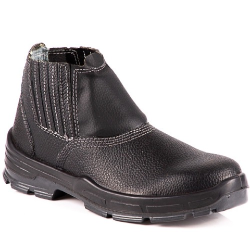 Botina bidensidade couro relax com elstico - BELS