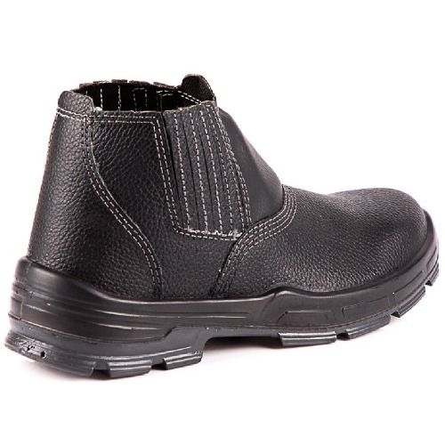 Botina em couro sinttico com elstico e biqueira - 44SELEB