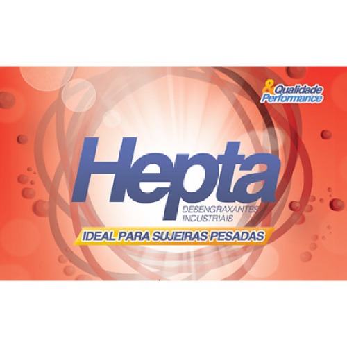 Desengraxante biodegradável 5L - Hepta Clean Desengraxante biodegradável 5L - Hepta Clean
