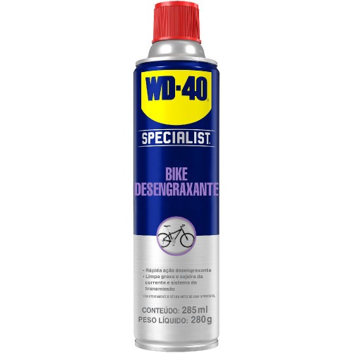 Desengraxante e limpador de corrente multiuso 285 ml- Specialist Desengraxante e limpador de corrente multiuso 285 ml- Specialist
