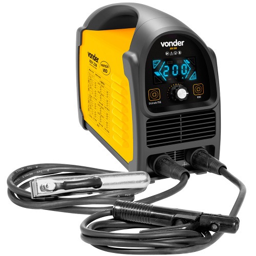 Inversora de solda 200A para eletrodo revestido e tig - RIV 228  110V/220V