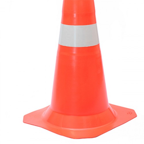 Cone para sinaliza��o 75 cm com 2 faixas - RM-41 