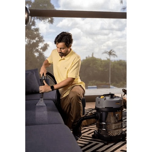 Extratora de carpetes e aspirador 20 Litros 1700 watts - Puzzi 4/20  110V