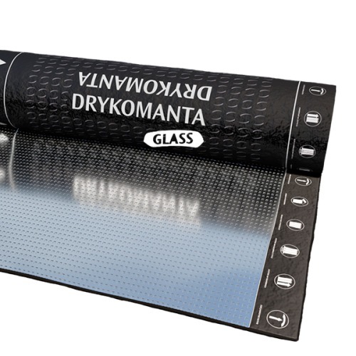 Manta asfltica Polietileno com Alumnio 3 mm 1 x 10 m tipo II - GLASS