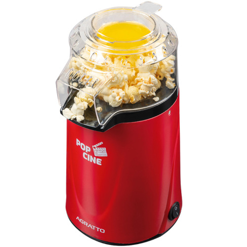 Pipoqueira el�trica com bico direcionador 1.200W Pop Cine vermelha - PP-01  110V